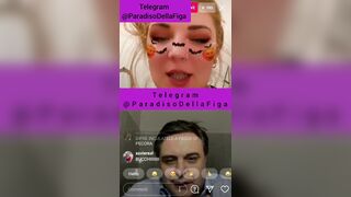 Diprè e le sue puttanelle live instagram