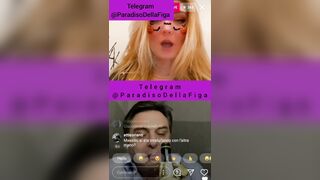Diprè e le sue puttanelle live instagram