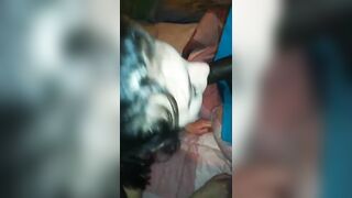 Francesca Palma fa un pompino a ragazzo africano