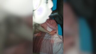 Francesca Palma fa un pompino a ragazzo africano