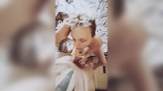 Pompino giovane fidanzata italiana bionda