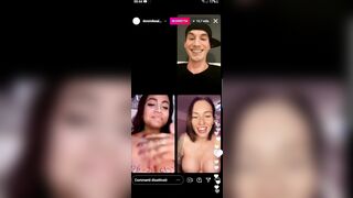 Dirette Instagram - A 20 mila la Sofi fa vedere il piercing sulla fica