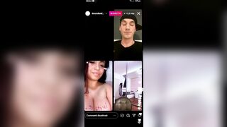 Dirette Instagram - A 20 mila la Sofi fa vedere il piercing sulla fica