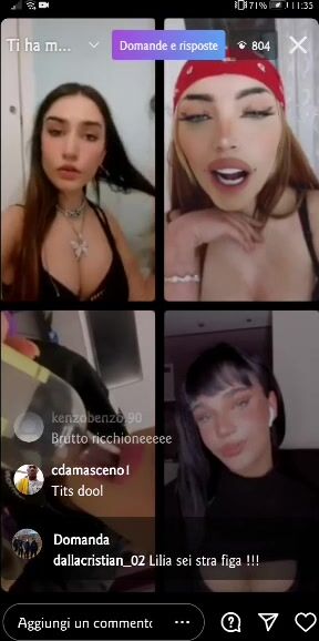 Diretta Instagram - Gara di troiaggine 2