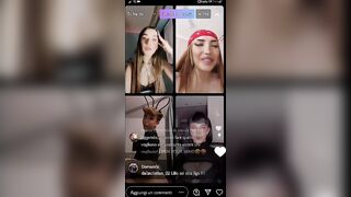 Diretta Instagram - Gara di troiaggine