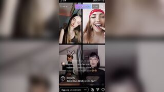 Diretta Instagram - Gara di troiaggine