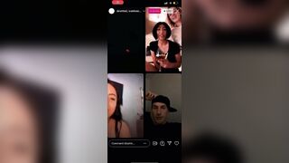 Si fa un ditalino in live e non ci bannano ragazzi - Diretta instagram porno