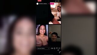 Si fa un ditalino in live e non ci bannano ragazzi - Diretta instagram porno
