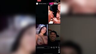 Si fa un ditalino in live e non ci bannano ragazzi - Diretta instagram porno