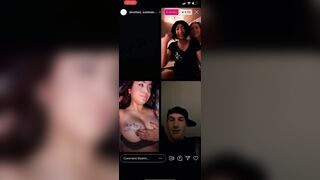 Si fa un ditalino in live e non ci bannano ragazzi - Diretta instagram porno