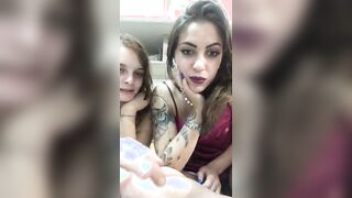 Diretta Periscope con due zoccolette italiane