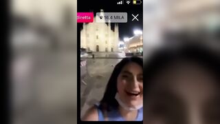 Ma cosa c'è scritto sulle tette? Forza inter