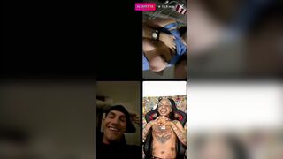 Festeggio in piazza Duomo con scritto Forza Inter sulle tette