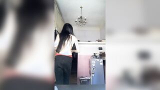 Ragazza italiana Periscope Angylatettona flash tette