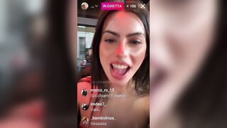 A 100 persone tiro fuori le tette - Condividete sta cazzo di diretta