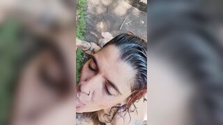 Pompino al parco amica tatuata zoccola parte 1