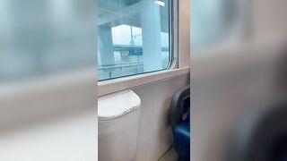 Sega e pompino rischioso in treno fidanzata italiana troia