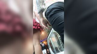 Upskirt in metro Milano