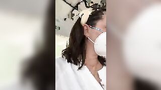 Infermiera italiana zoccola nuda in ospedale