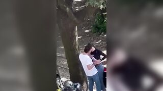 Coppia beccata a fare porcate ad Assisi in pubblico