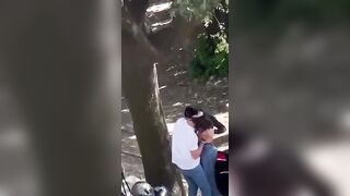 Coppia beccata a fare porcate ad Assisi in pubblico