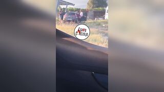 Palermo Trio all'aperto in macchina