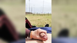 Sega rischiosa fidanzata al campo sportivo dopo gli allenamenti