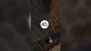 Pompino in centro storico a Pistoia