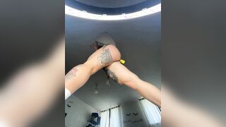 Italiana fica rossa di fuoco