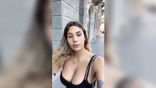 Greta Z. Teen tettona italiana