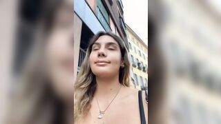 Greta Z. Teen tettona italiana