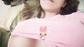 In pigiama le mie tette enormi