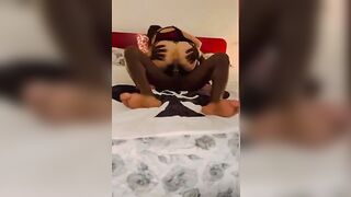 Cavalcando il cannolo nero del Bull