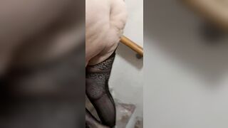 Matura cicciona in lingerie