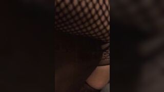 Moglie con due bull neri