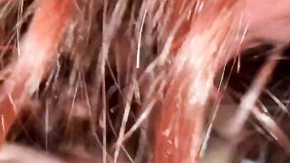 Pompino in primo piano bella fidanzata italiana