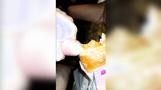 Questa mattina cornetto alla crema