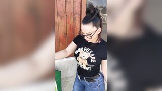 Io e te nel deserto. Tu che mi chiedi dell'acqua