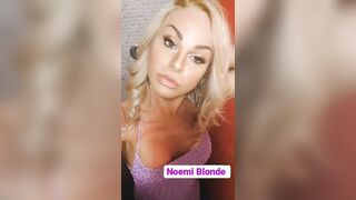 Noemi Blonde transex italiana