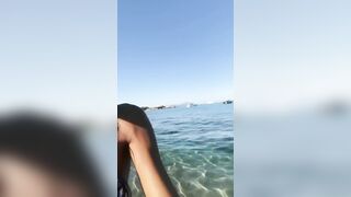 Elisabetta Gregoraci selfie in bikini