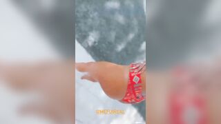 Lo splendido bikini indossato da Belen