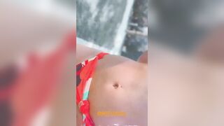 Lo splendido bikini indossato da Belen