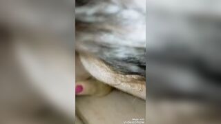 Moglie con uno dei suoi tanti bull