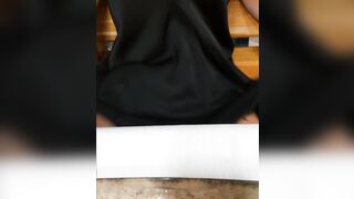 Al ristorante con la fica accaldata