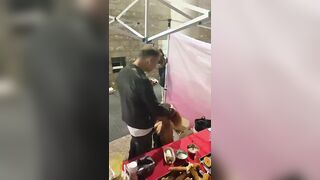 Rocco si fa fare un pompino da una fan al Bergamosex