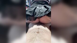 La sissy cavalca il suo bull