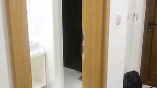 Sveltina inaspettata nella doccia Coppia Italiana