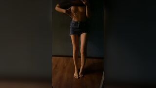 Amica zoccola selfie