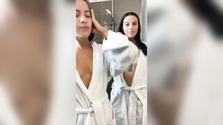 Con la mia amica porcella