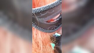 Scopata all'aperto spiati dai guardoni